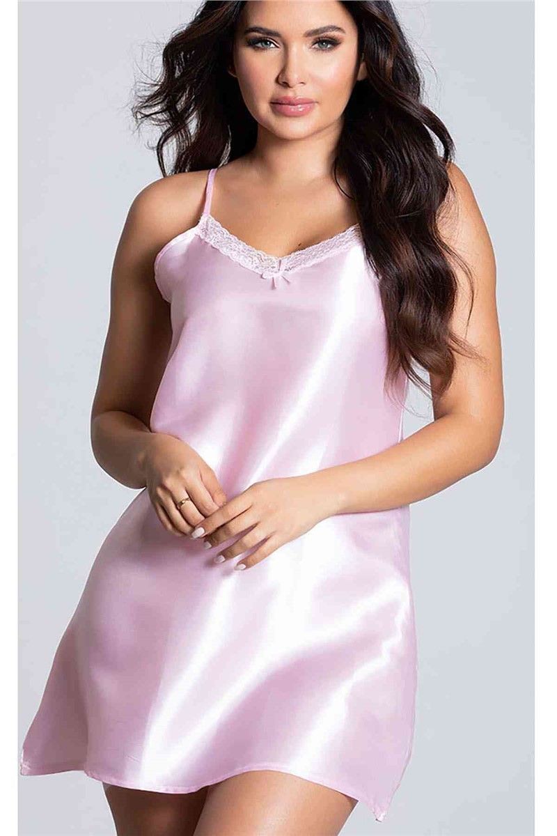 Satin nightgown - Pink # 310405