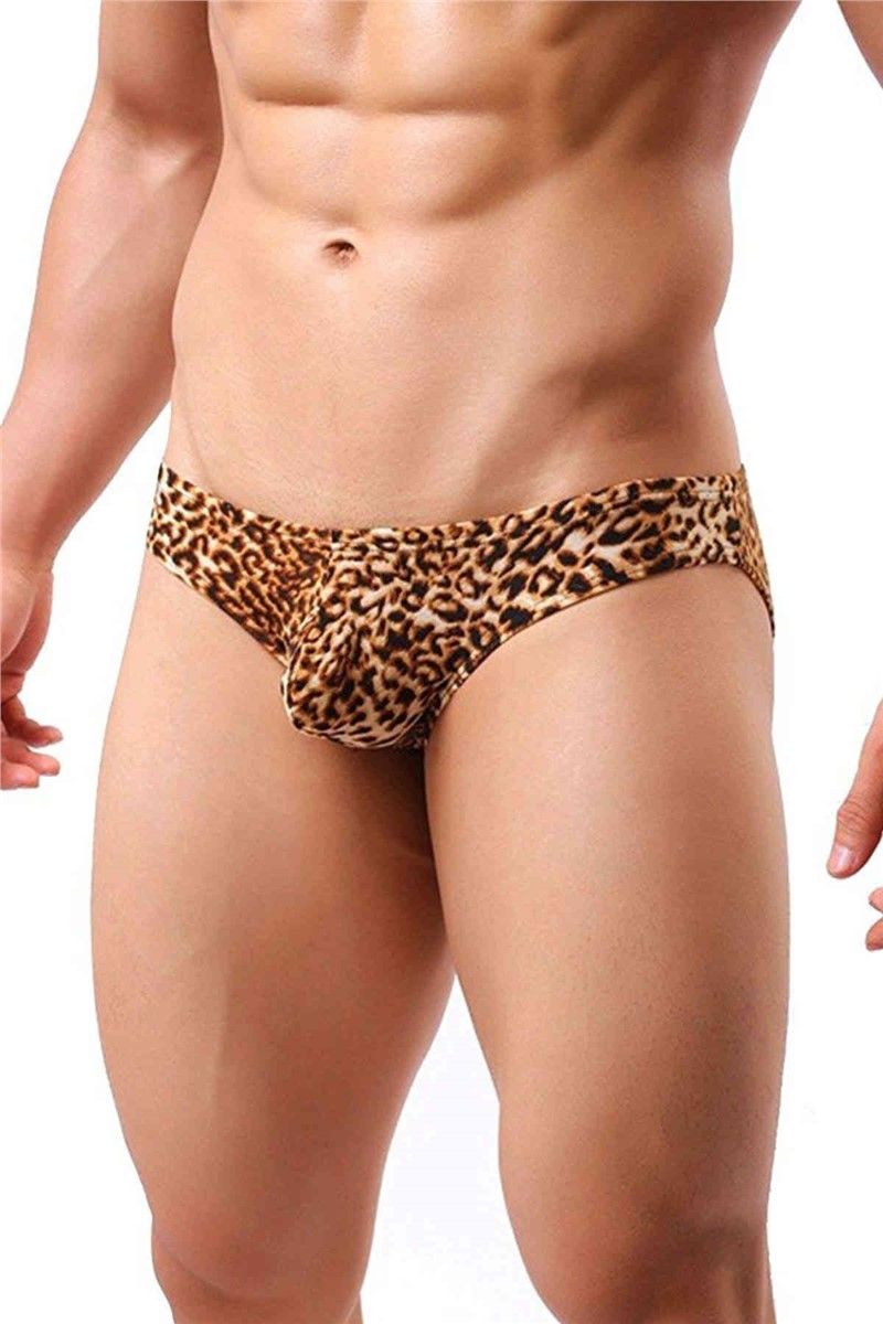 Merry See Men's Thong - Leopard #316869