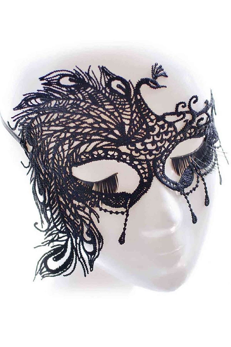 Lace mask - Black # 309966