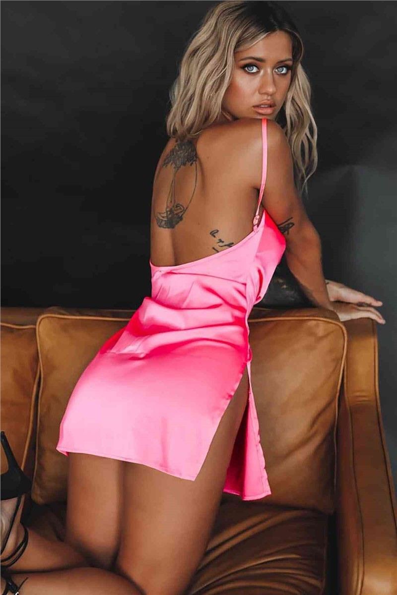 Satin nightgown - Pink # 310371