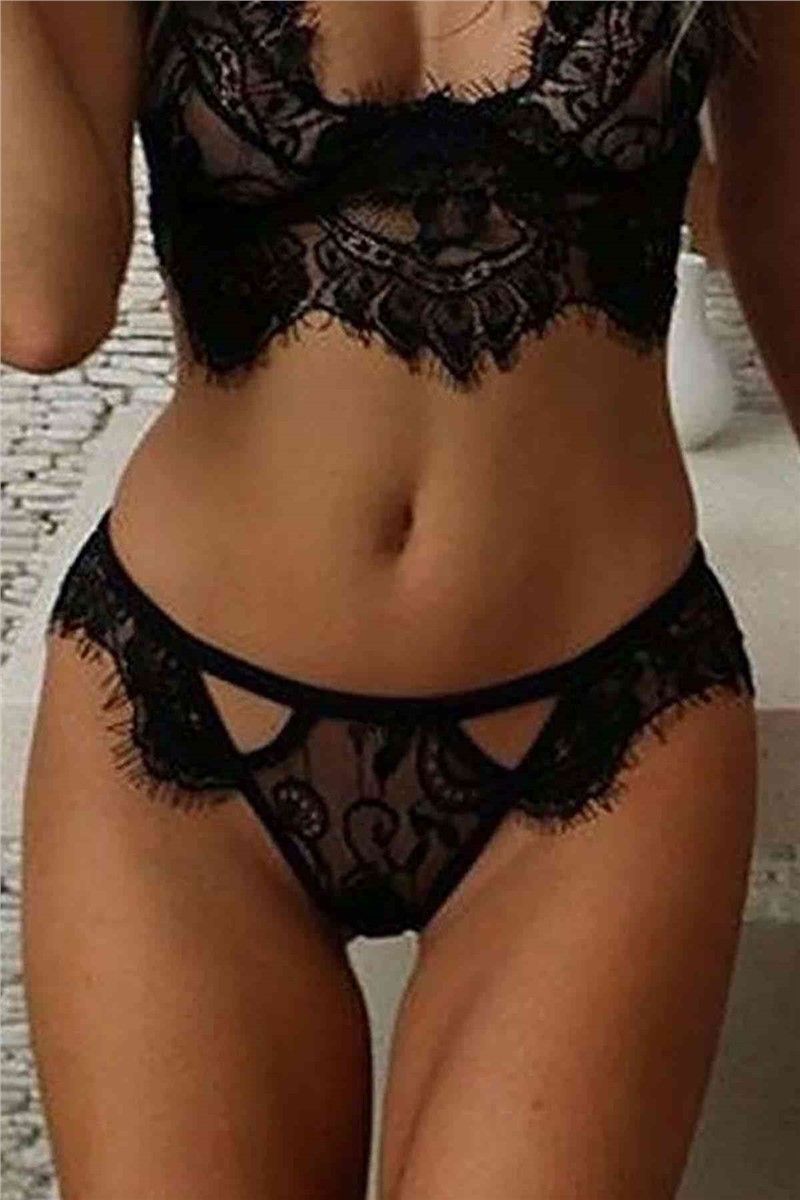 Women's lace bikini - Black # 310147
