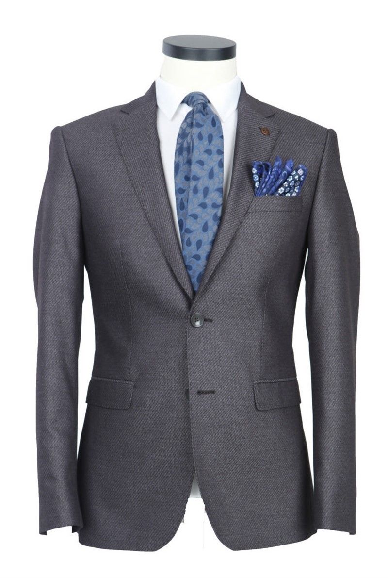 Centone Men's Blazer Jacket - Grey #268272