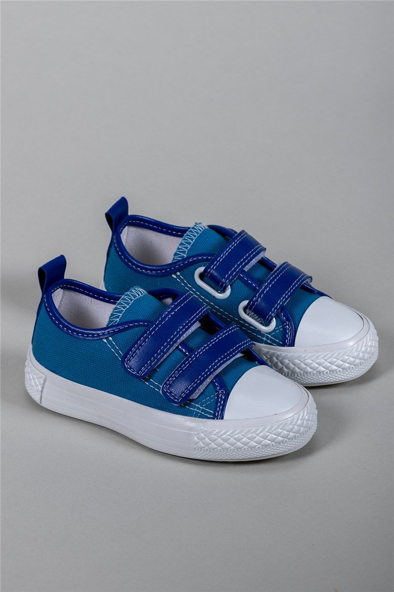 Uniszex gyerek sportcipő 001215 - kék #402703