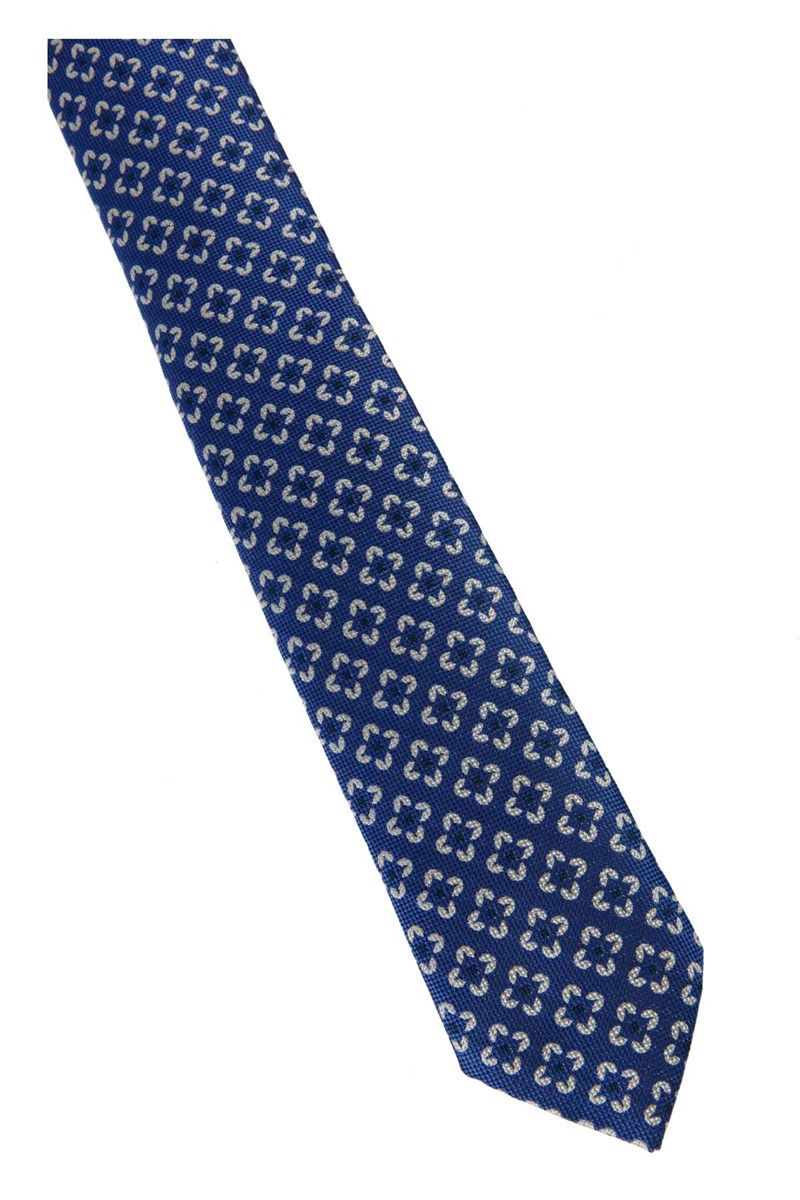 Mintás nyakkendő - kék #268899