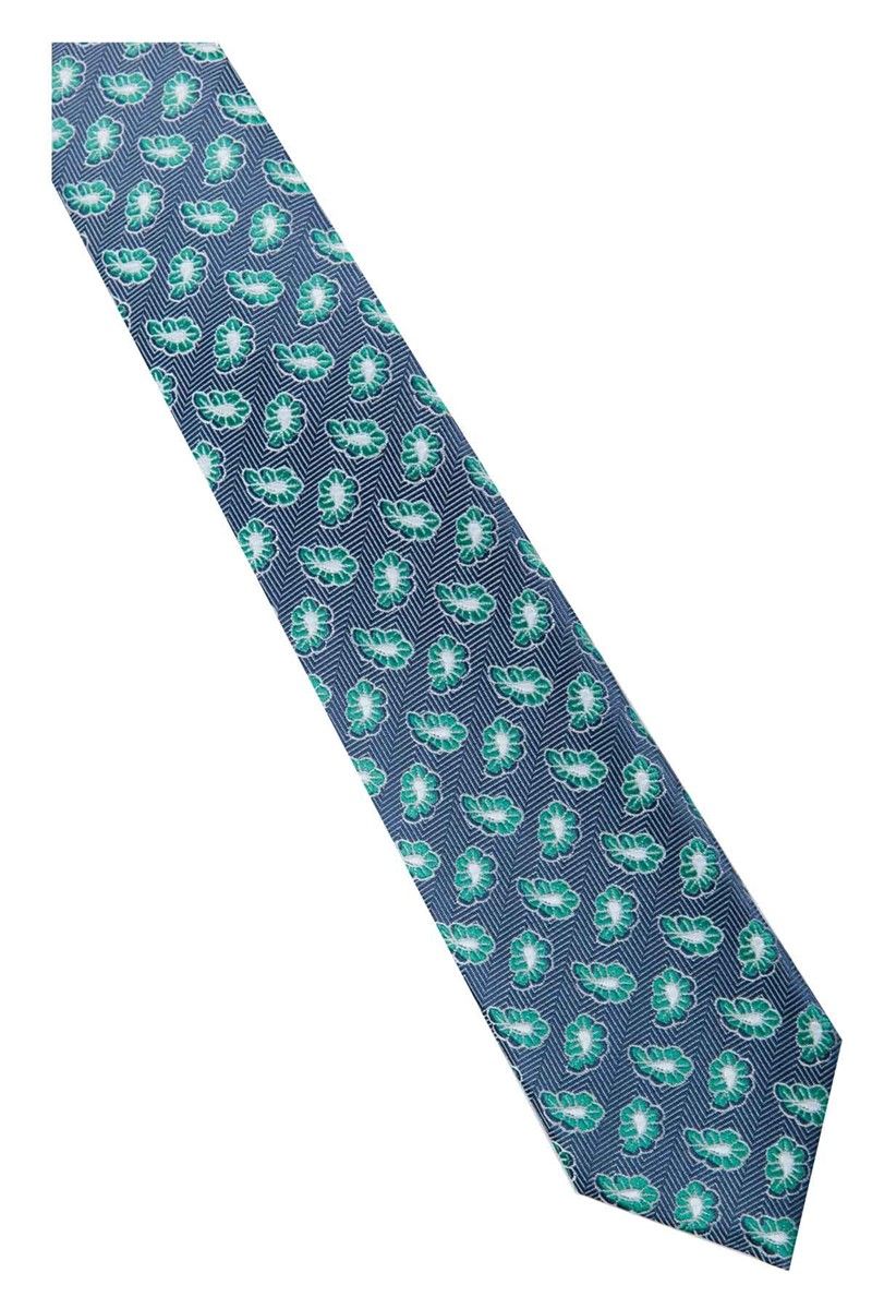 Cravatta Blu Scuro - Verde #269497