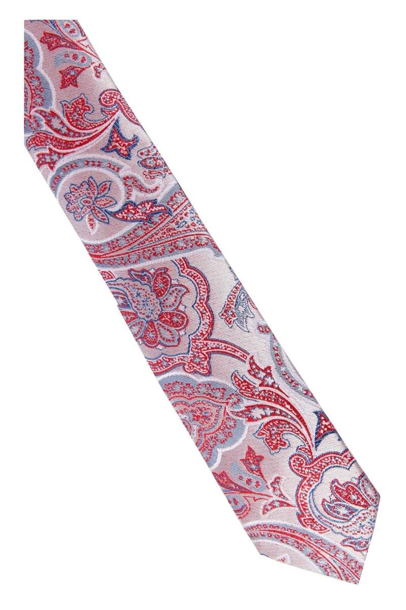Men's Patterned Tie - Red #321532