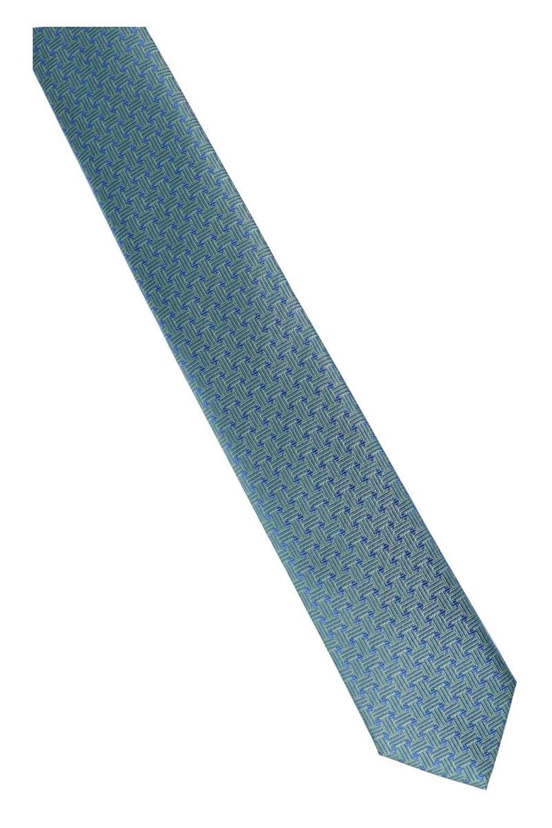 Men's Patterned Tie - Blue #362243