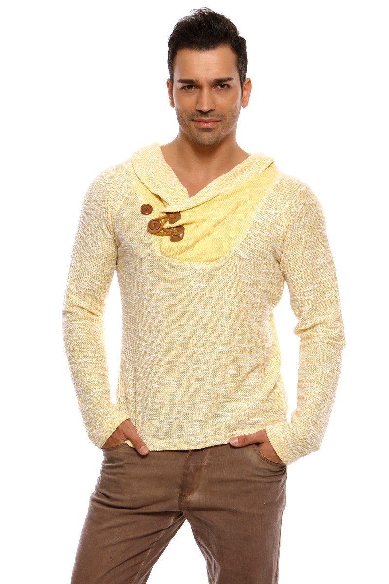 Bluzka męska - żółta   44019