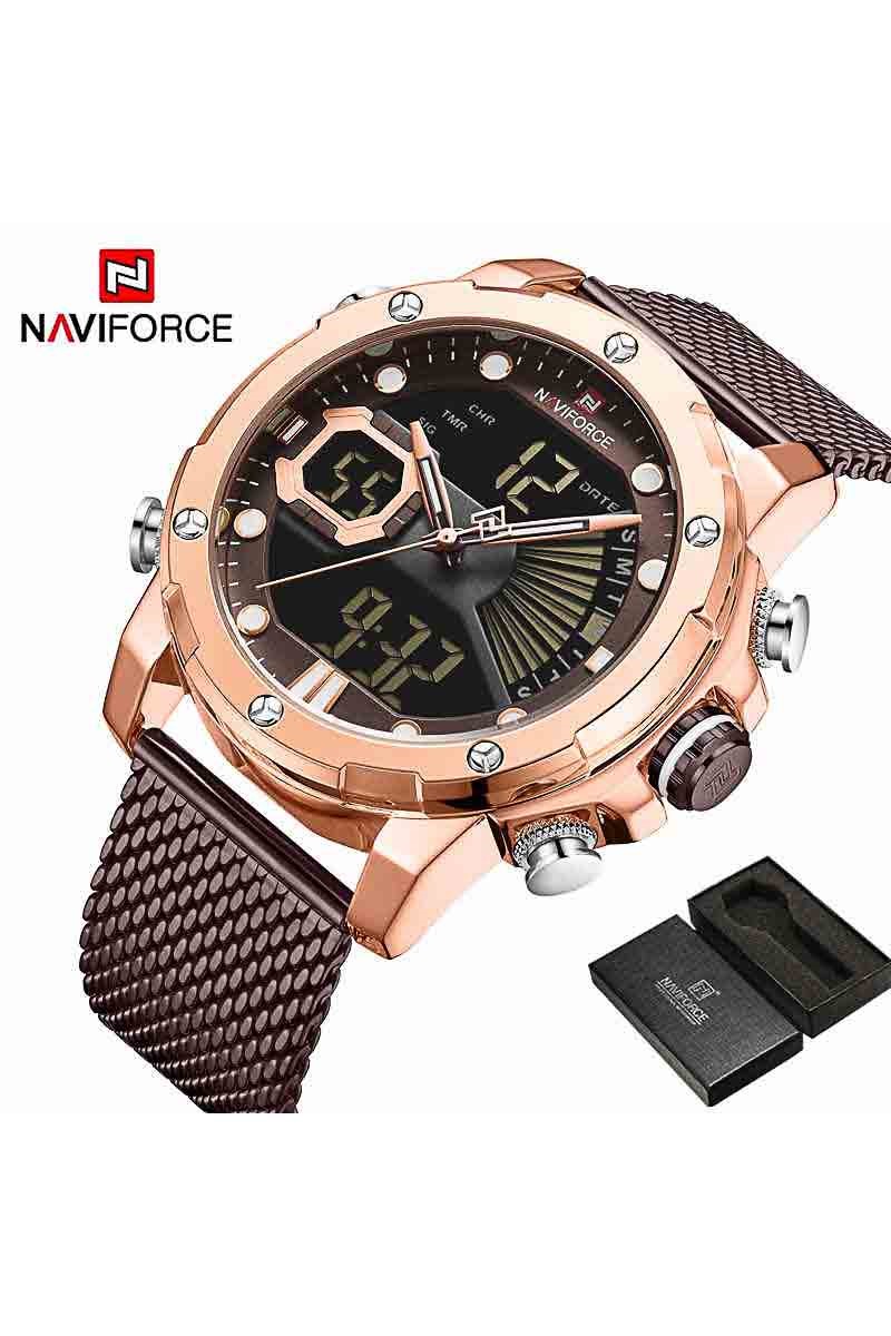 Euromart - Naviforce Watch NF9172 - Dark Brown 231700121