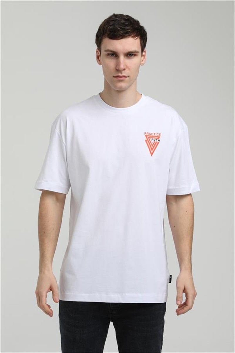 Men's Oversize T-Shirt 23SSM20337 - White #371353