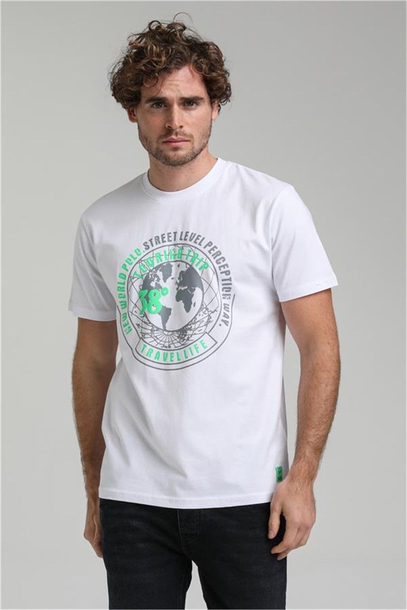 Men's T-Shirt 23SSM20292 - White #371551