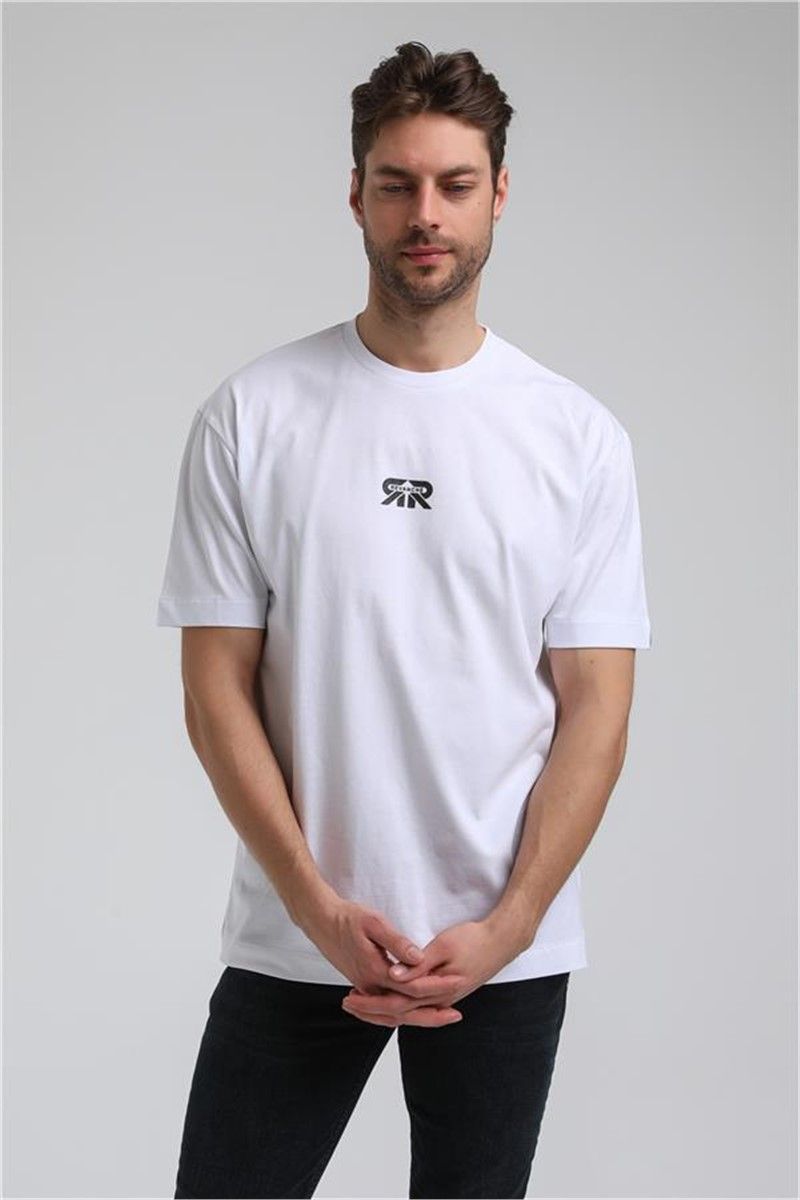 Muška Slim Fit majica 23SSM20335 - bijela #371358