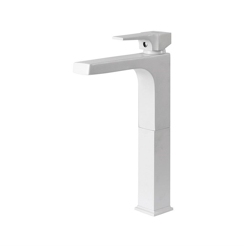 Newarc Aqua Tall Sink Faucet - White #336790