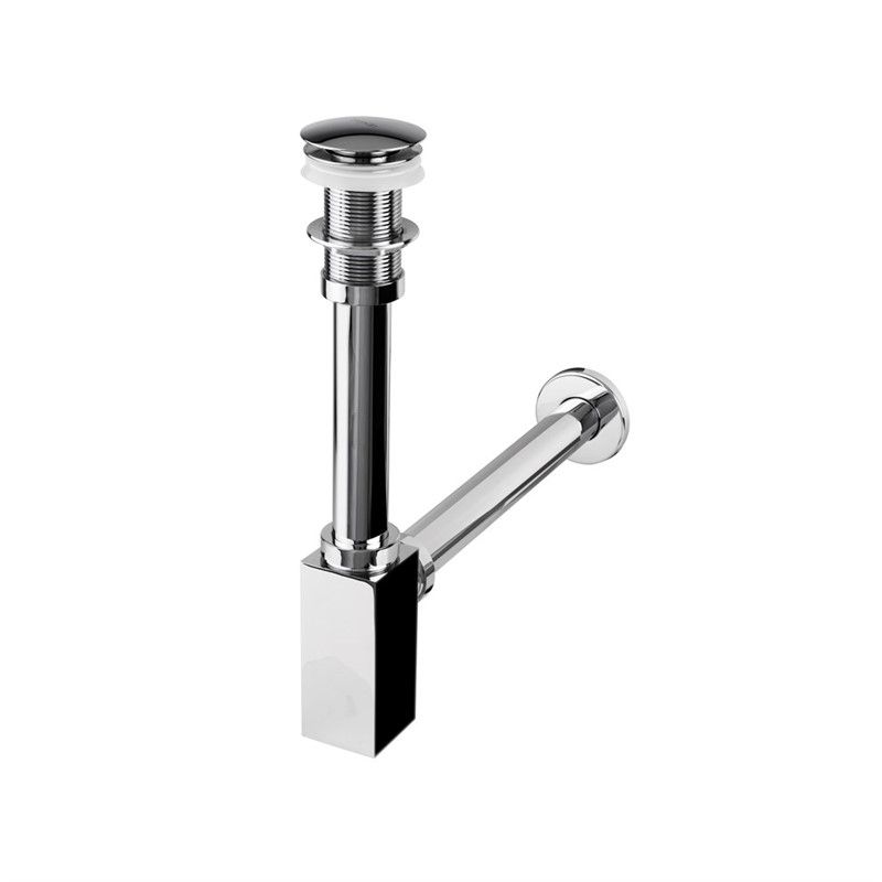Newarc Corner Sink Trap Without Overflow - Chrome #336968