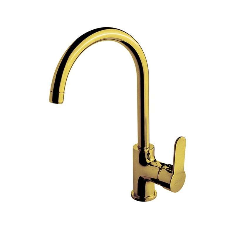 Newarc Domino Kitchen Sink Faucet - Gold Color #340469