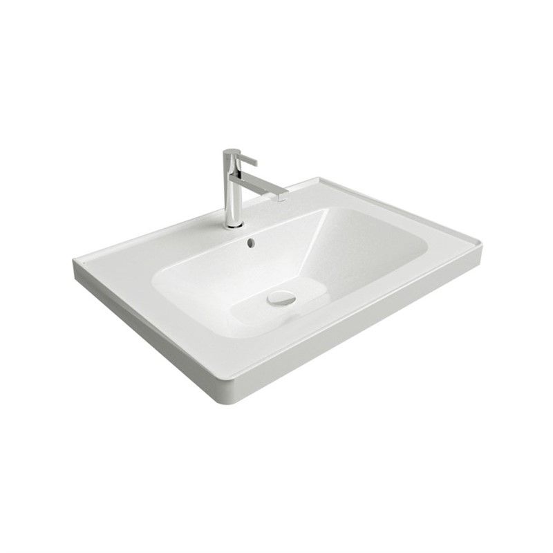 Newarc Newline Sink 65cm - White #344411