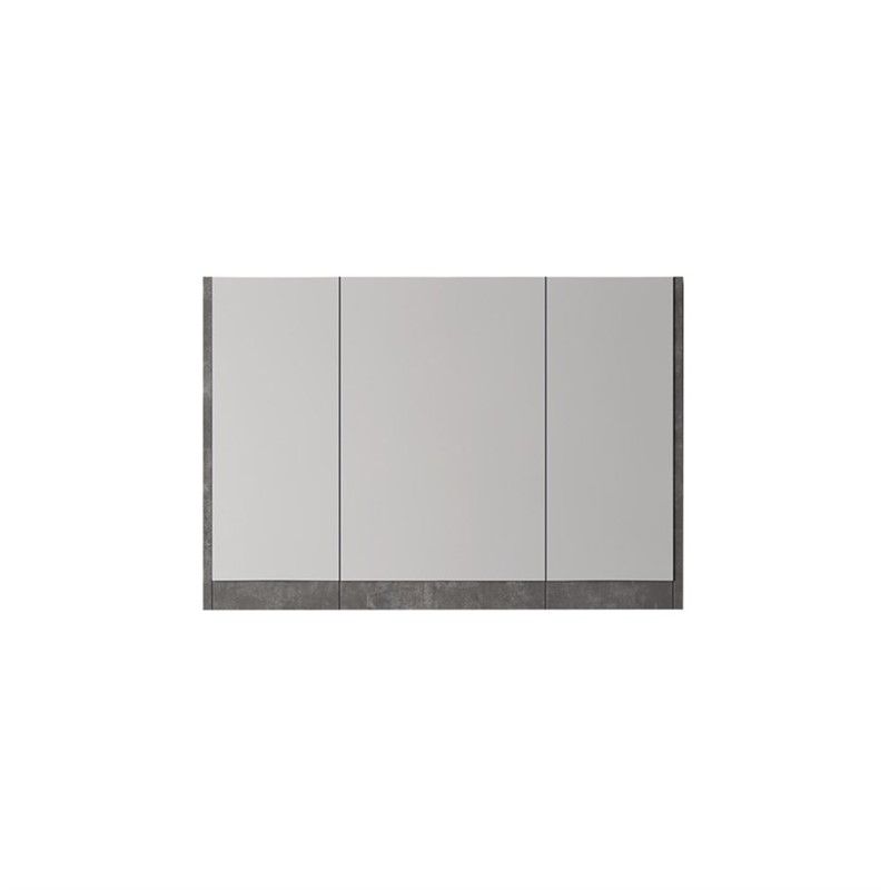 Nplus Bolt Mirror Cabinet 97cm - Black #338673