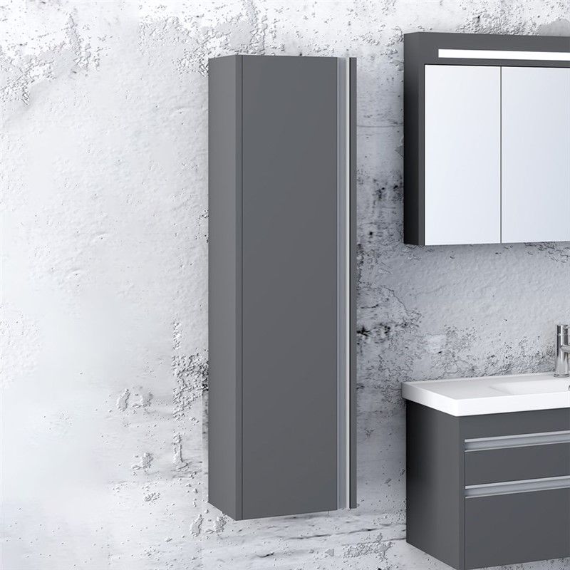 NPlus Espero Bathroom Cabinet 35cm - Gray #336045