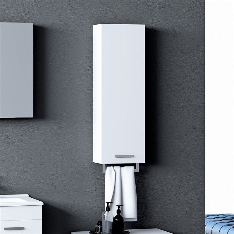 NPlus Forte Bathroom Cabinet 25cm - White #336053