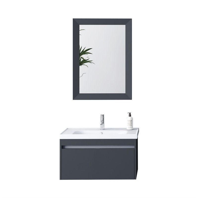 Nplus Octavia Bathroom Cabinet 80 cm - Gray #337573