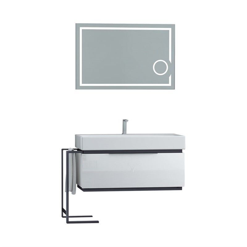 Nplus Omega Bathroom Cabinet 100cm - White #337552