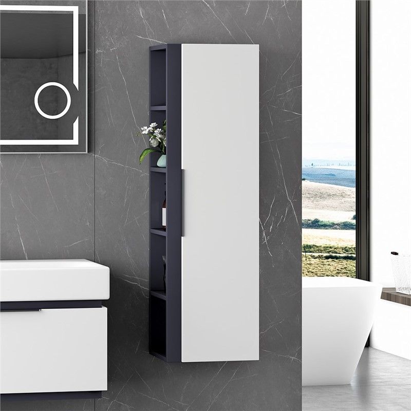 Nplus Omega Bathroom Cabinet 35cm - White #337554