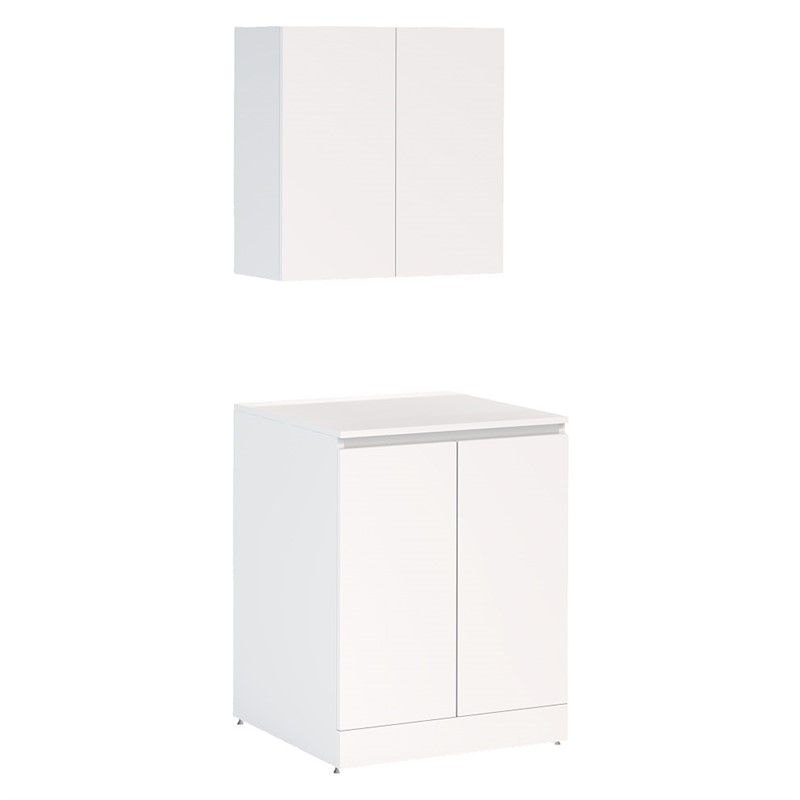 NPlus Storm ormarić za perilicu rublja 70 cm - bijeli #336055