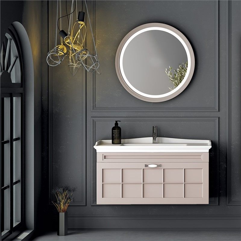 Nplus Tivoli Bathroom Cabinet 100 cm - Beige #340812