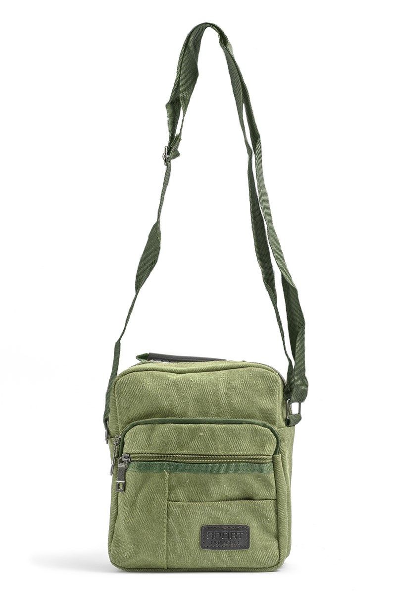 Мъжка чанта за носене през рамо - Зелена 20230914011