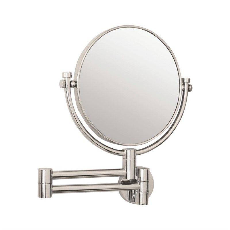 Omax Two Way Magnifying Mirror - Chrome #344192