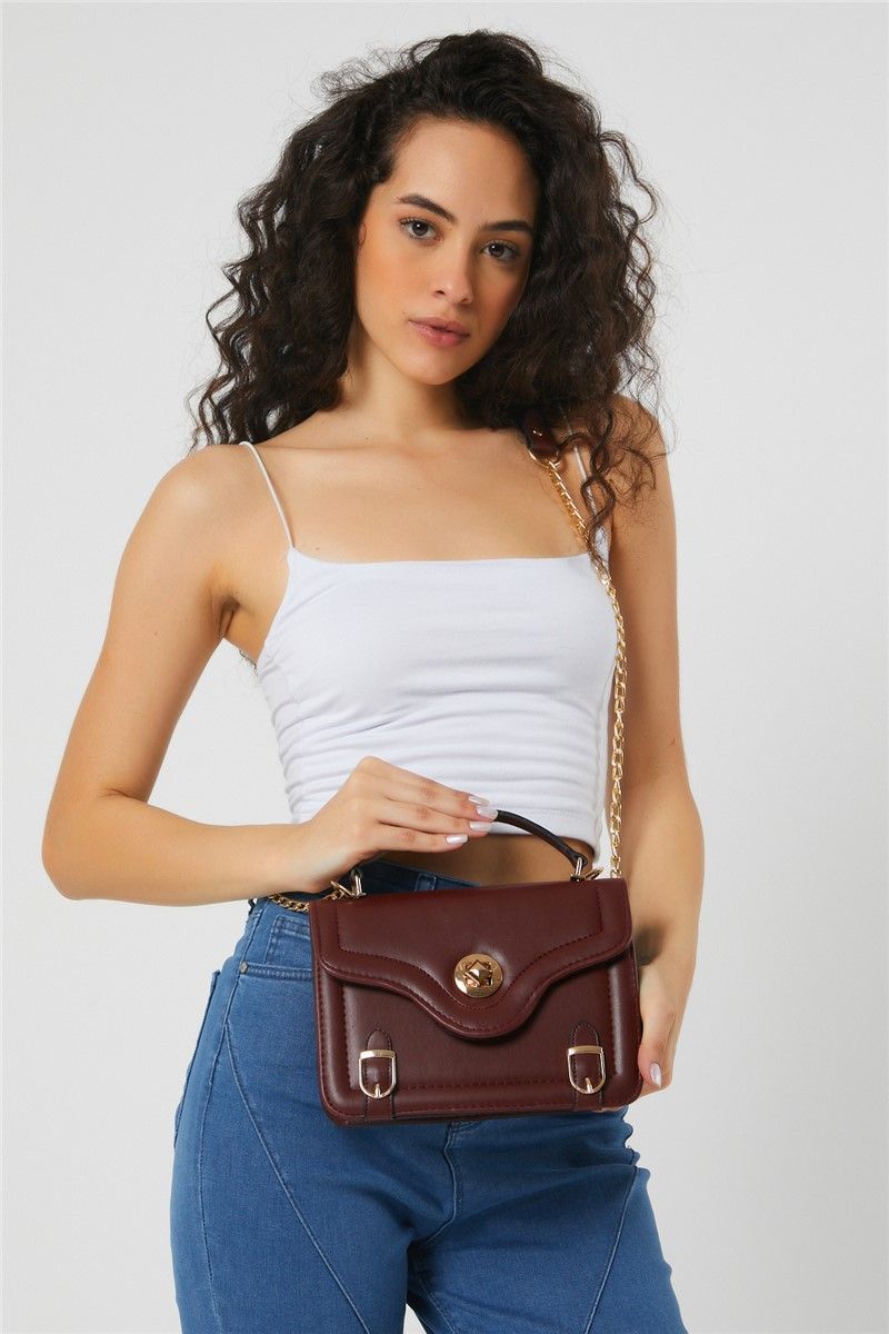 Women's Crossbody Bag - Brown #307939
