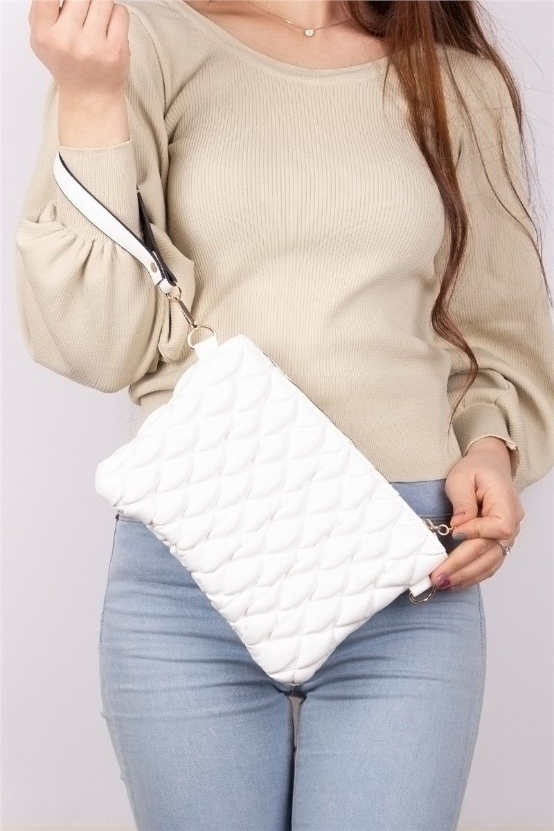 Women's Crossbody Bag - White #302836