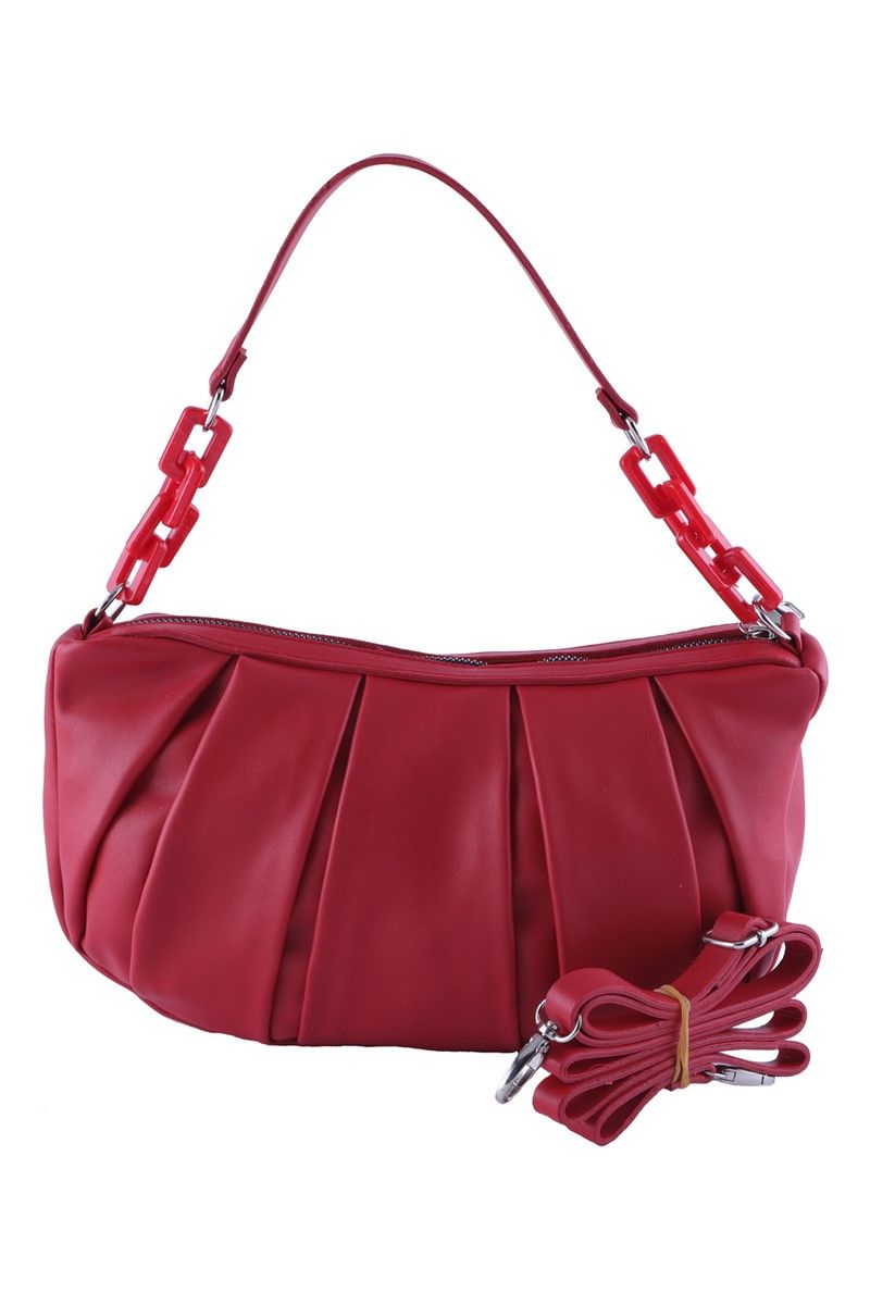 Women's Shoulder Bag - Red #273864