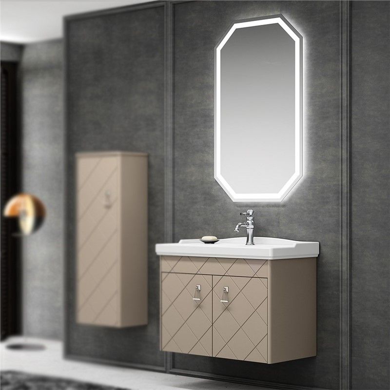 Orka Dream Bathroom Set 85 cm - Cappuccino #339287