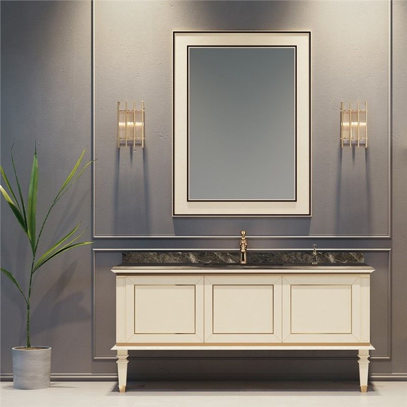 Orka Glory Bathroom cabinet 160 cm - Cream matt #341672