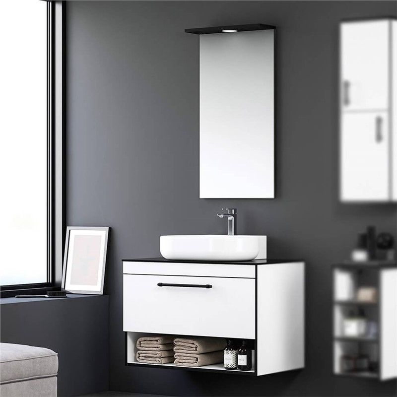 Orka Knidos Bathroom Set 90 cm - White #339228