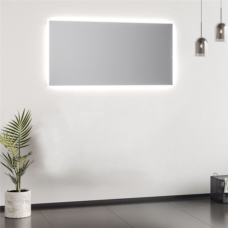 Specchio Orka Mono con illuminazione LED 110 cm - #341683