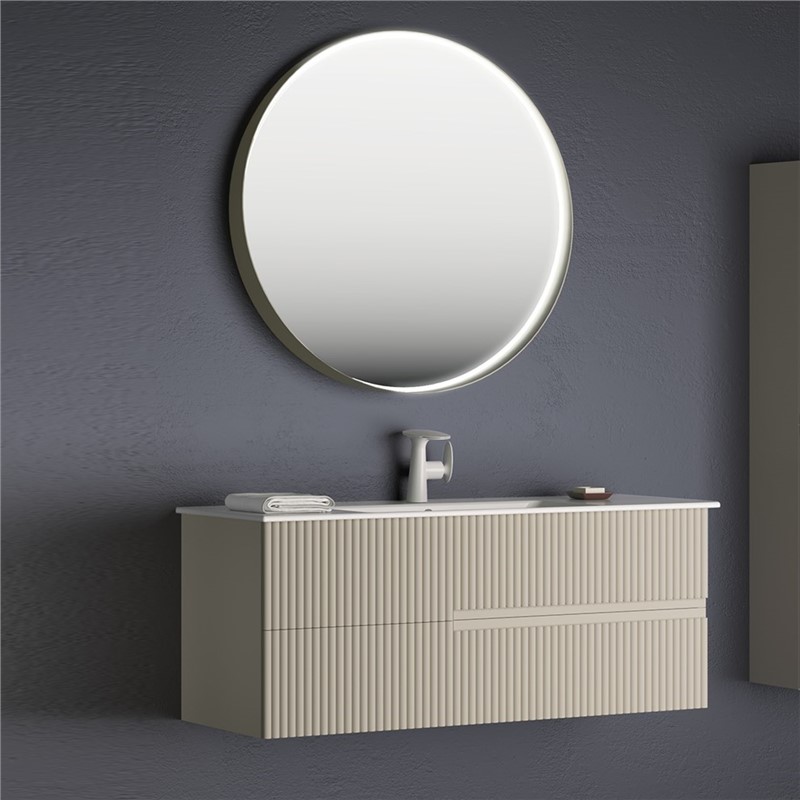 Kúpeľňová skrinka Orka Moonlight 120 cm - Mink #341687