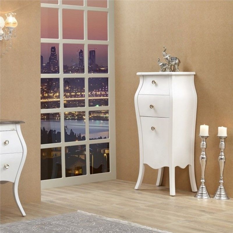 Orka Prestige Bathroom Cabinet 45cm - White #344356