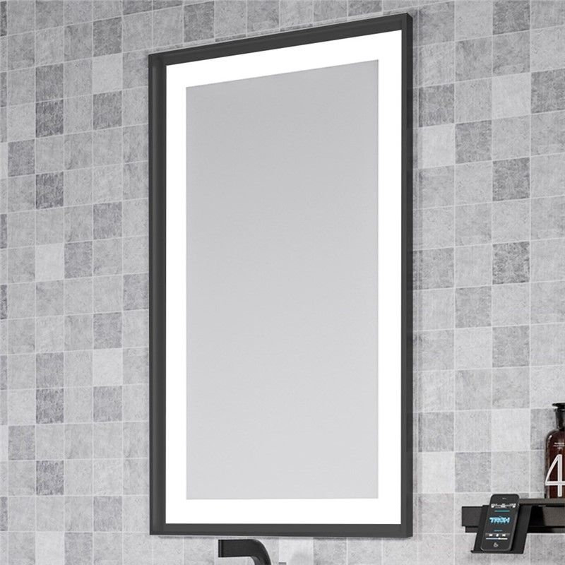 Orka Style Ogledalo s LED rasvjetom 95 cm - #339237