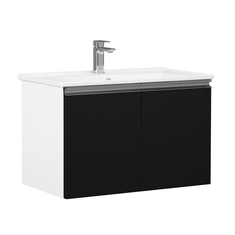 Orka Terme Bathroom Base Cabinet 60cm - Black #339923
