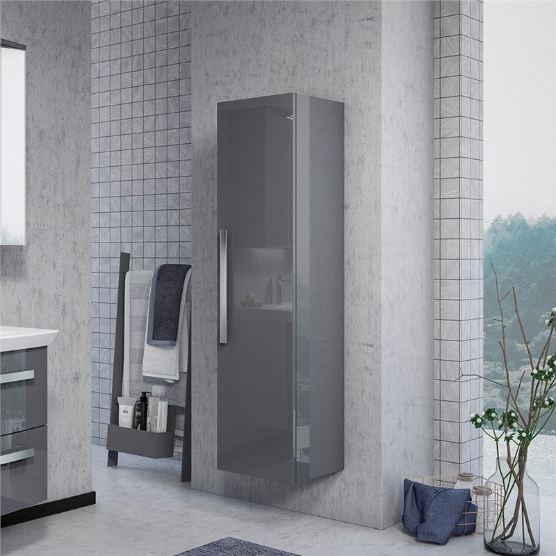 Orka Urla Bathroom Cabinet 40 cm - Dark Gray #336606