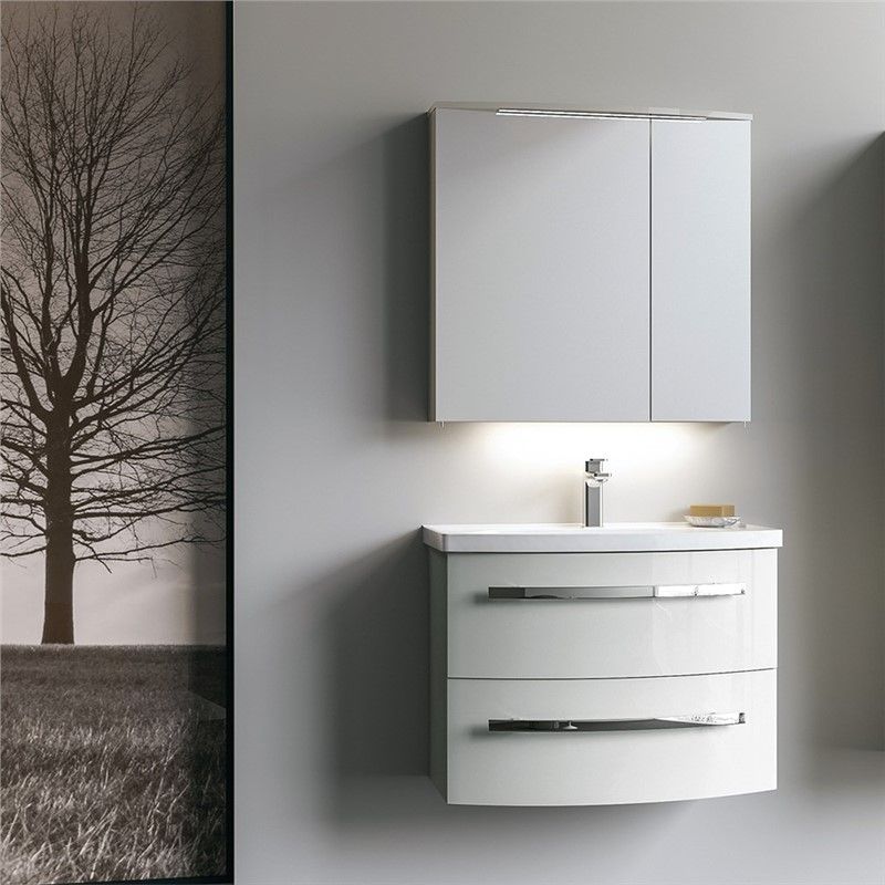 Orka Urla Bathroom Cabinet 70 cm - Gray #341634