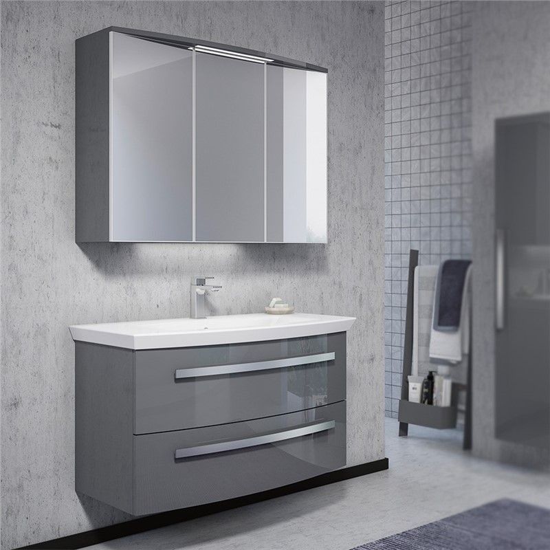 Orka Urla Bathroom Cabinet 90 cm - Gray #336627