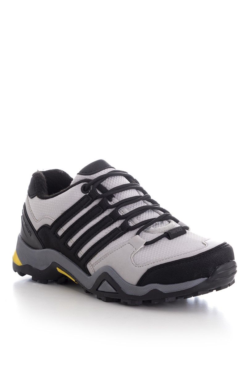 Tonny Black Unisex Hiking Shoes - Grey #273122