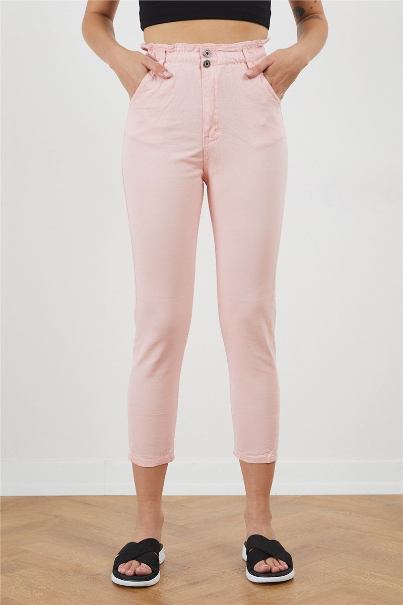 Tonny Black Women's Trousers - Pink #307049