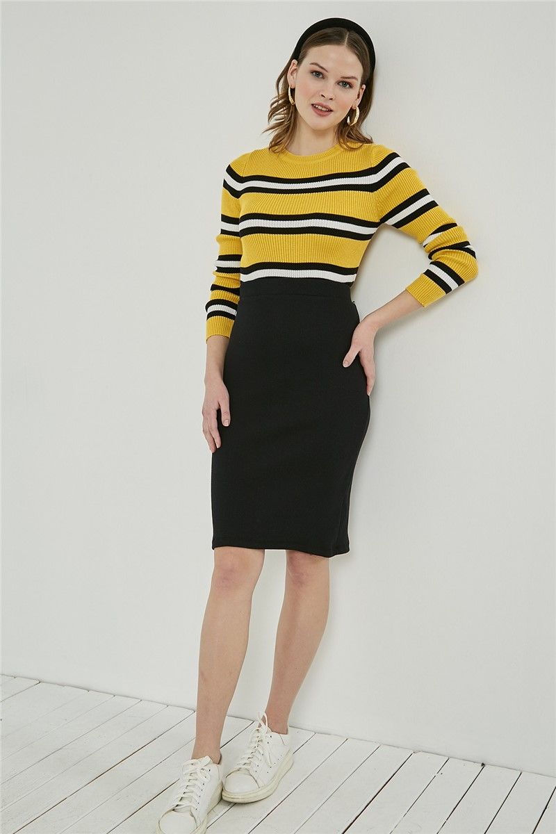 Pencil Skirt - BLACK #272197