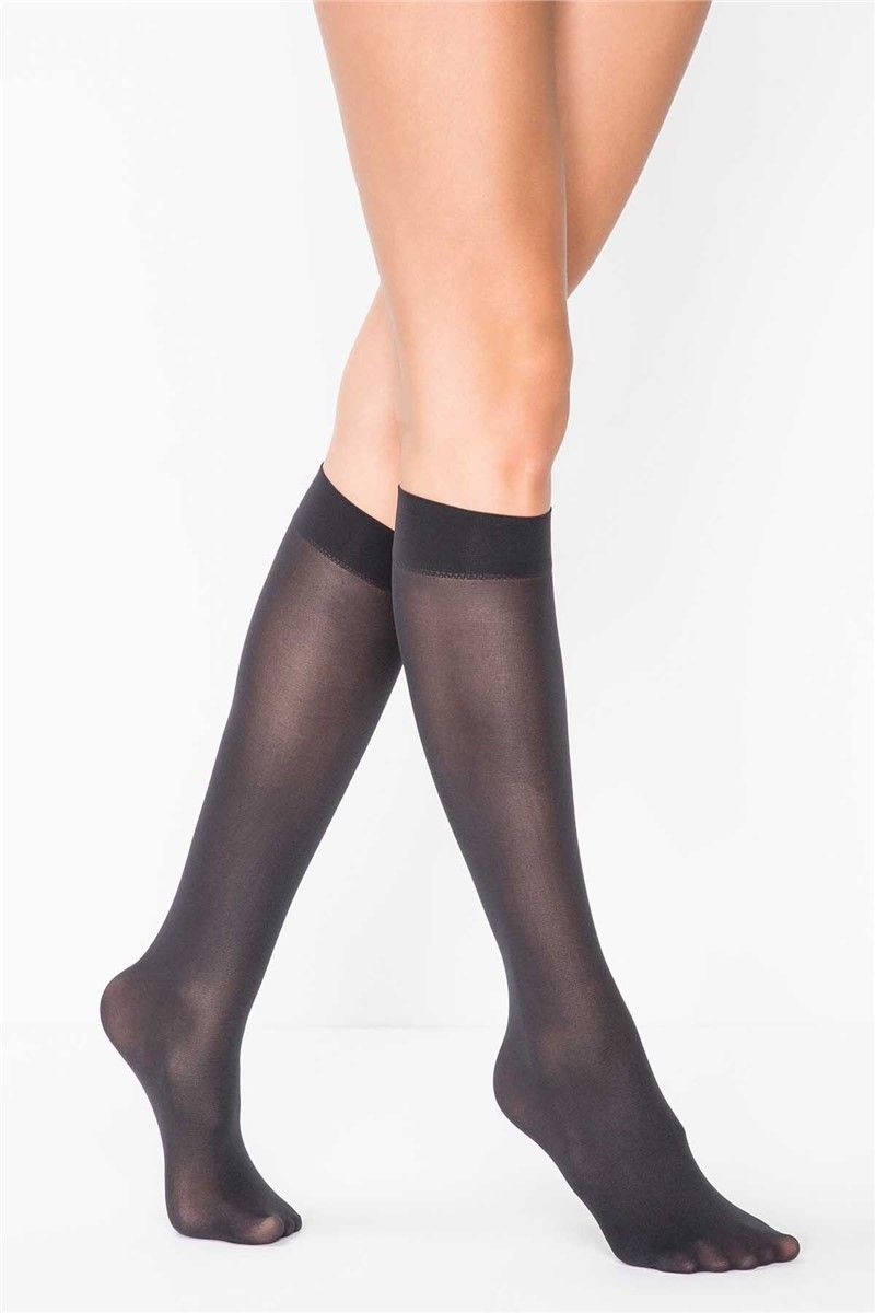 Women's short socks black - 313050