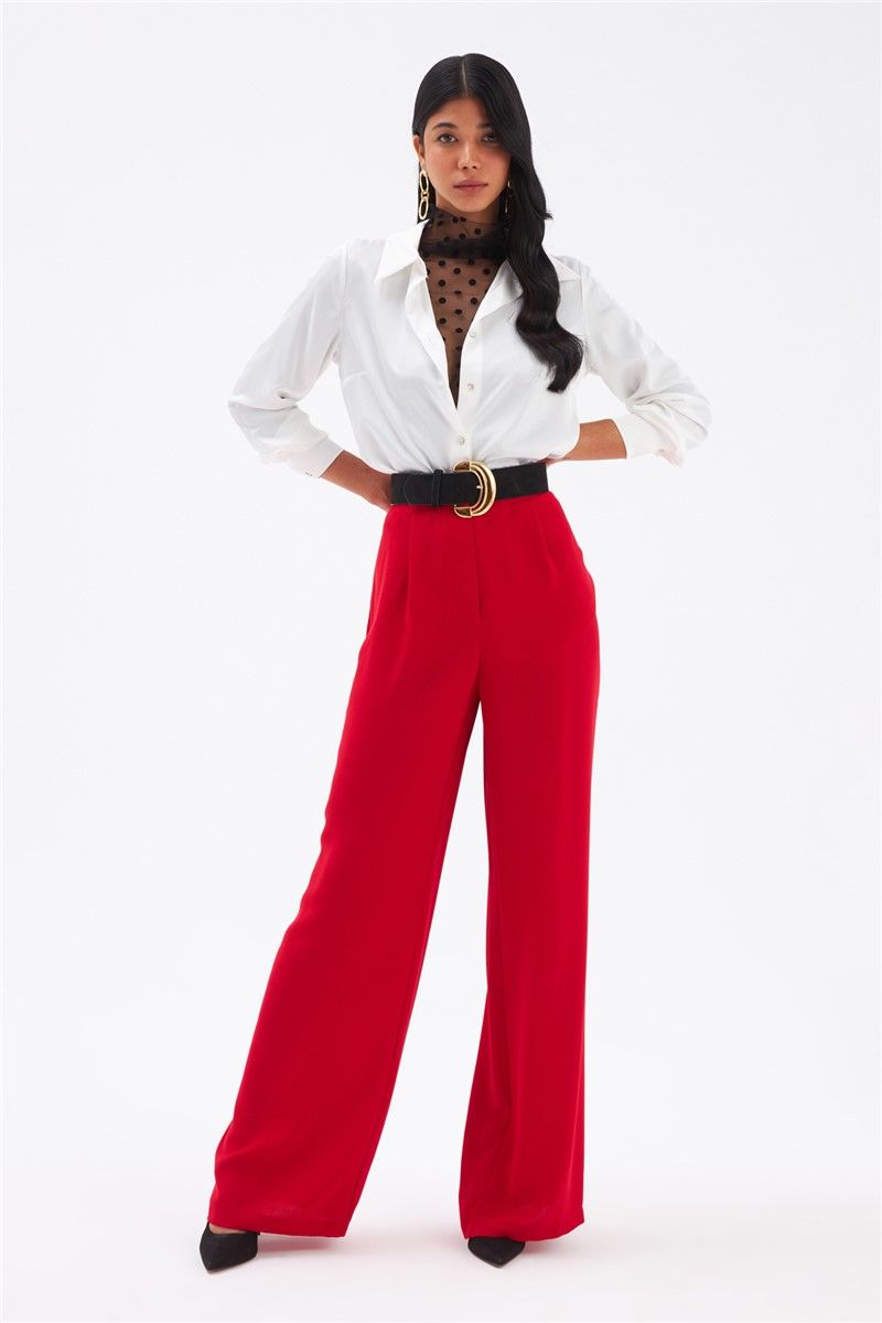 Women's trousers - Red #331740