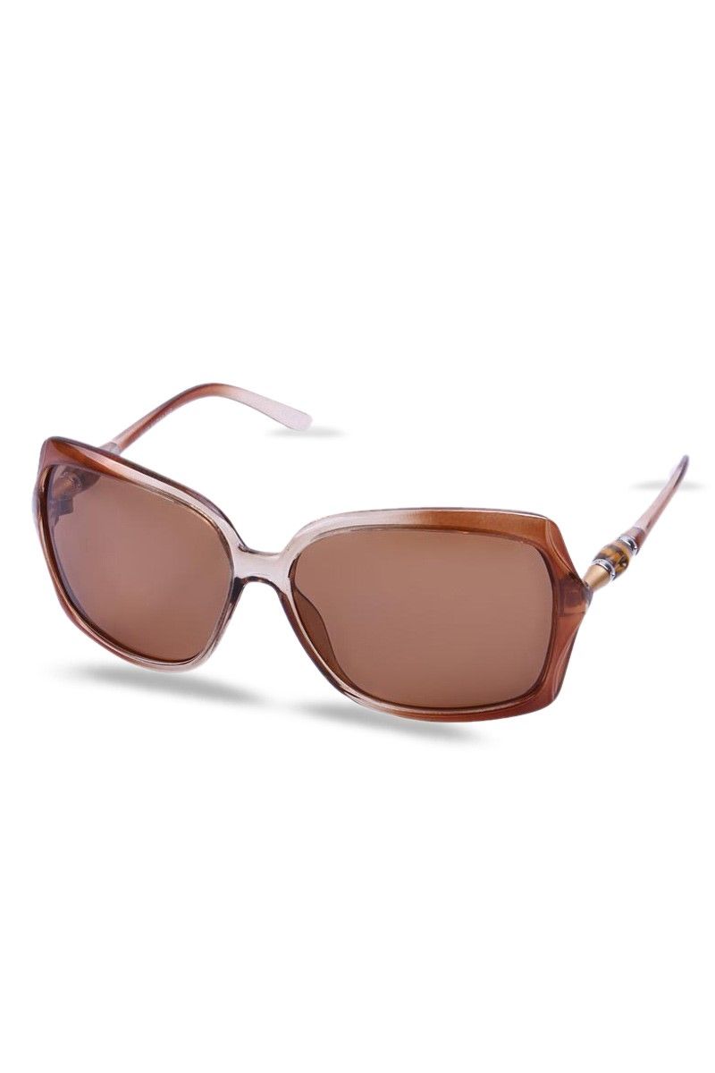Women's Sunglasses - Brown #R003 63 O14 123